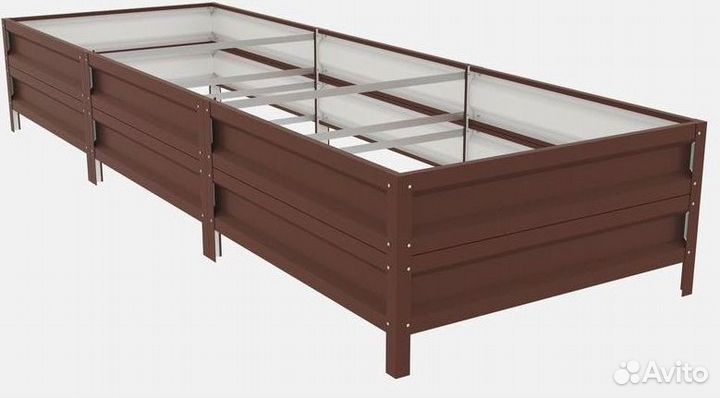 Грядки оцинкованные полимерные