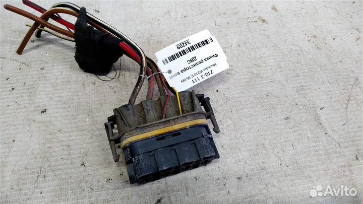 Фишка резистора вентилятора двс mersedesbenz W210