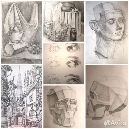 Рисунок, живопись на холсте и одежде