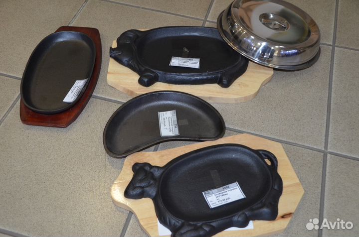 Сковороды чугунные