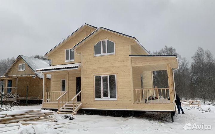 Каркасный дом под ключ строительство