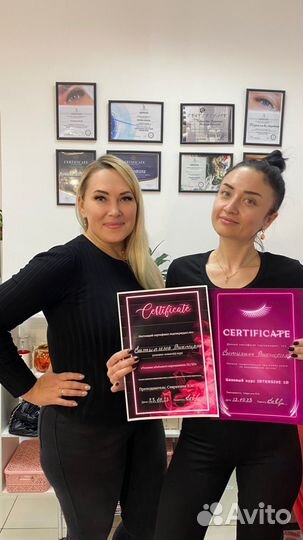 Обучение наращиванию ресниц