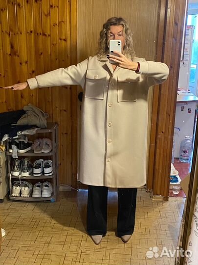Пальто женское весеннее 44