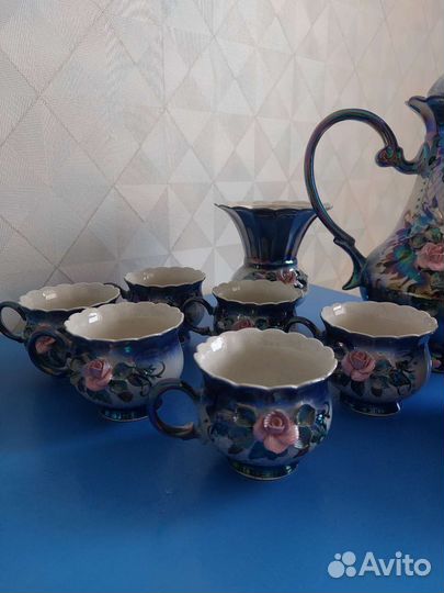 Кофейный сервиз фарфор новый