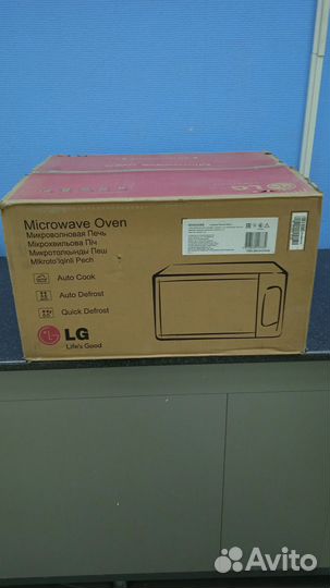 Микроволновая печь новая LG MH-6342BB