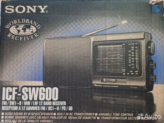 Радиоприемник Sony ICF-SW600 купить в Москве по низкой цене с доставкой ...