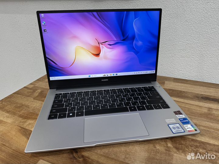 2023 Huawei D14 8 ядер Core i5-1135G7 SSD 512Gb