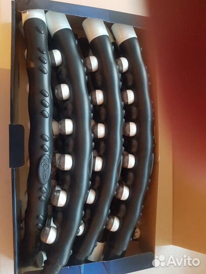 Утяжеленный массажный обруч с магнитами