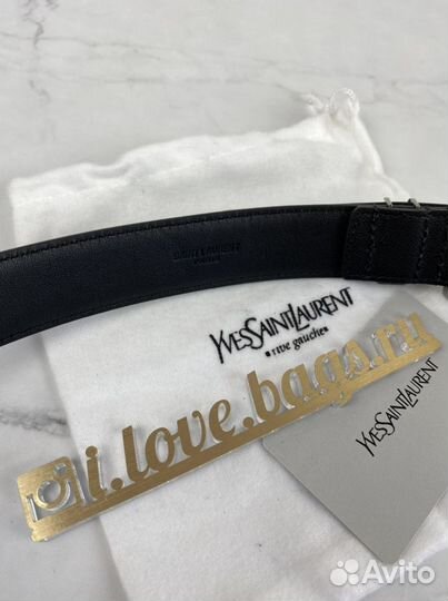 Ремень Yves Saint Laurent из натуральной кожи