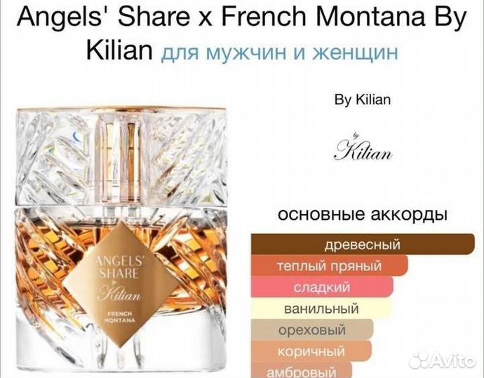 Духи Angels' Share x French Montana By Kilian,50ml