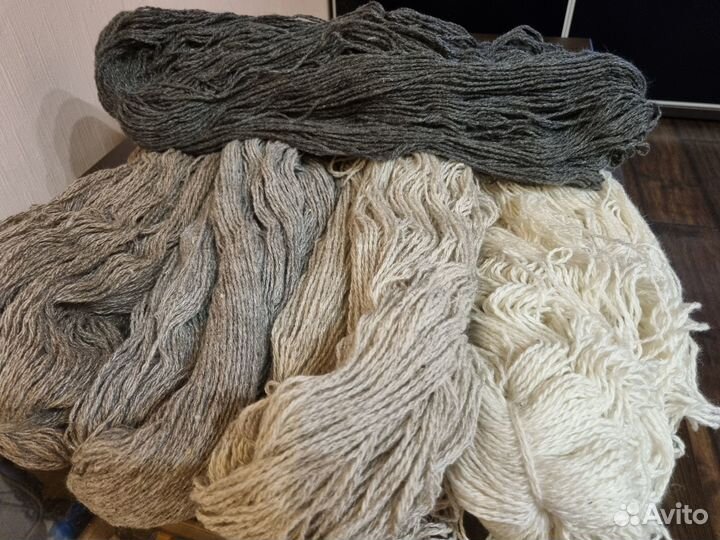 Кавказская пряжа в пасмах