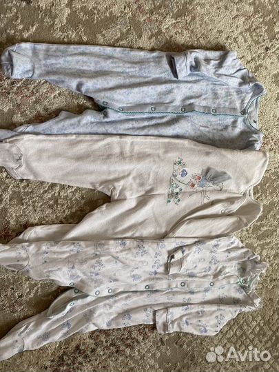 Детские вещи на девочку 9-12 мес
