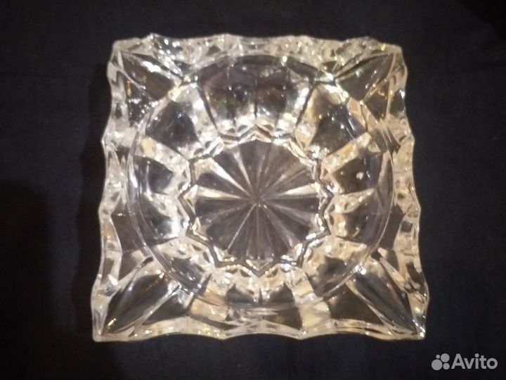 Хрустальная пепельница СССР