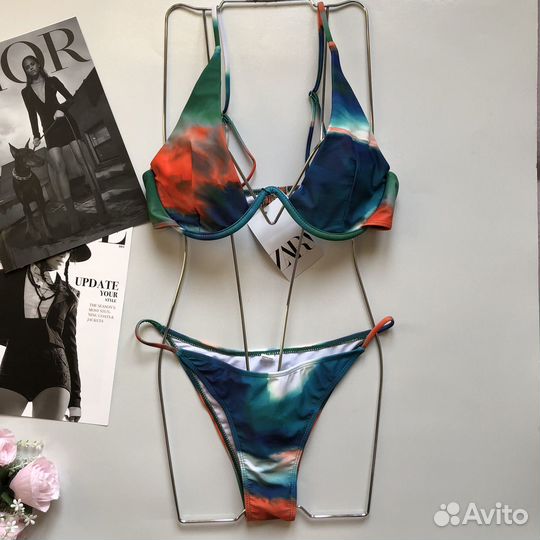 Купальник с туникой 44-46 Zara