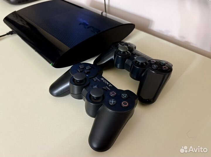 Sony PS3 Super Slim 320Gb + 70 игр