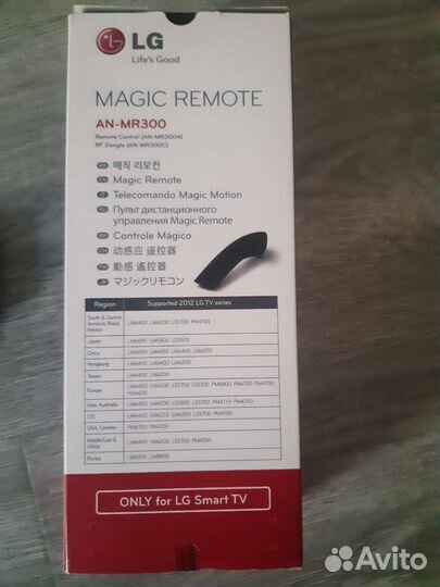 Оригинальный пульт для телевизоров lg