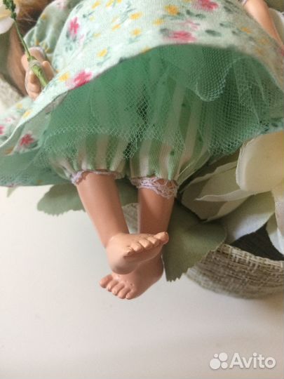 Кукла маленькая спящая фея