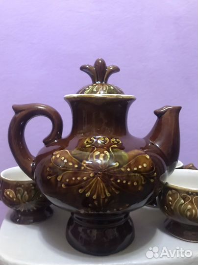 Керамический кофейный сервиз