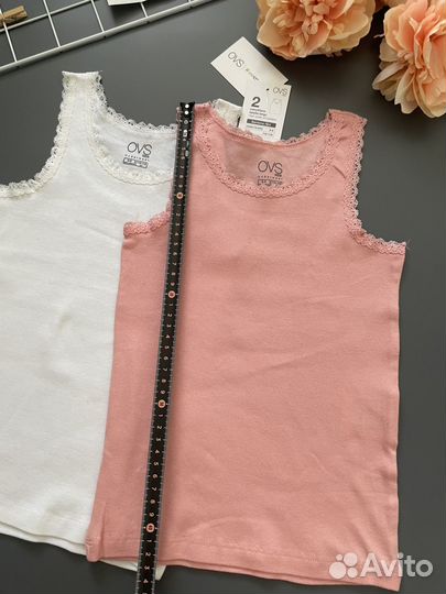 OVS Майки с широкими лямками 110-116