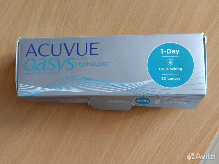 Линзы контактные однодневные