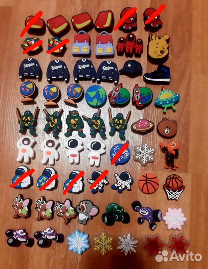 Джиббитсы для crocs (jibbitz )