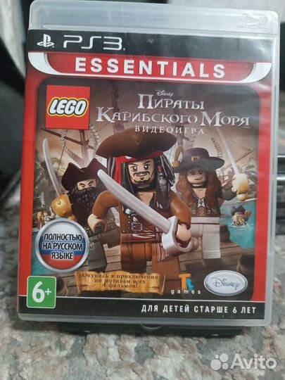 Lego пираты карибского моря PS3