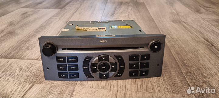 Автомагнитола для пежо 407