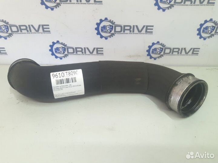 Патрубок интеркулера левый Mercedes W211 OM 648