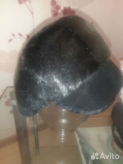 Меховая мужская кепка