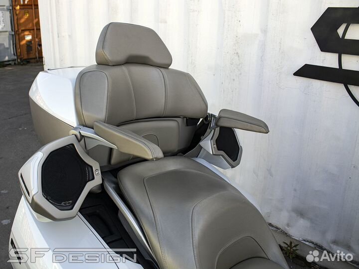 Акустика для BMW K1600GTL White Ice Silver SF-FRW