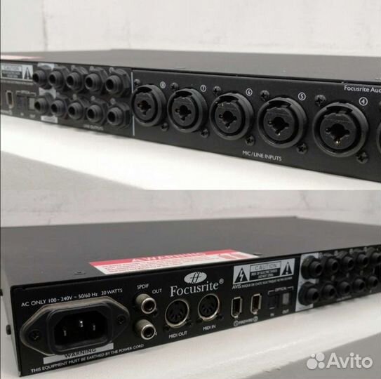 Звуковая карта focusrite saffire pro 40
