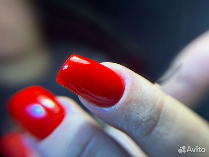 Маникюр наращивание ногтей