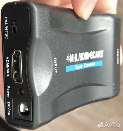 Конвертер hdmi вход на scart выход и обратный