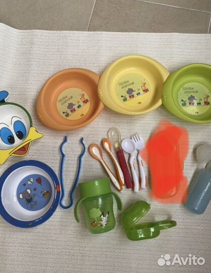 Детская посуда (Avent, MotherCare и др.)