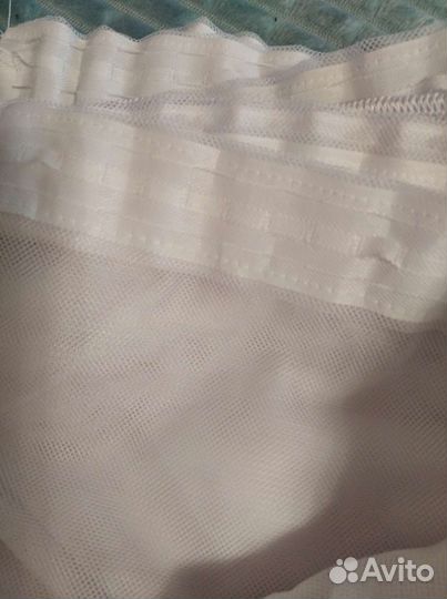 Шторы тюль сетка белого цвета