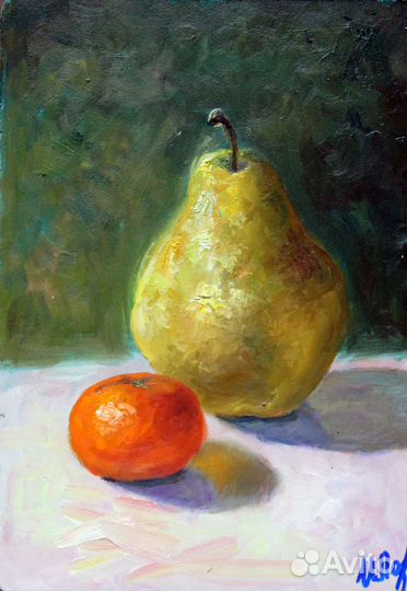 Картина маслом на холсте Натюрморт