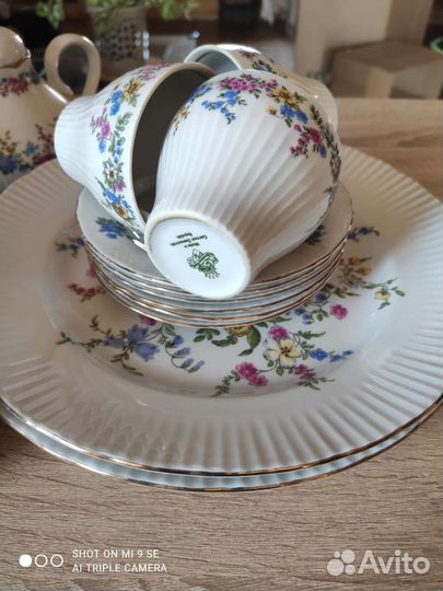 Кофейный сервиз гдр jlmenau пр-во 70 гг