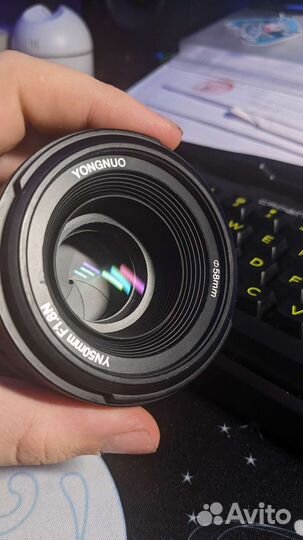 Объектив yongnuo 50mm