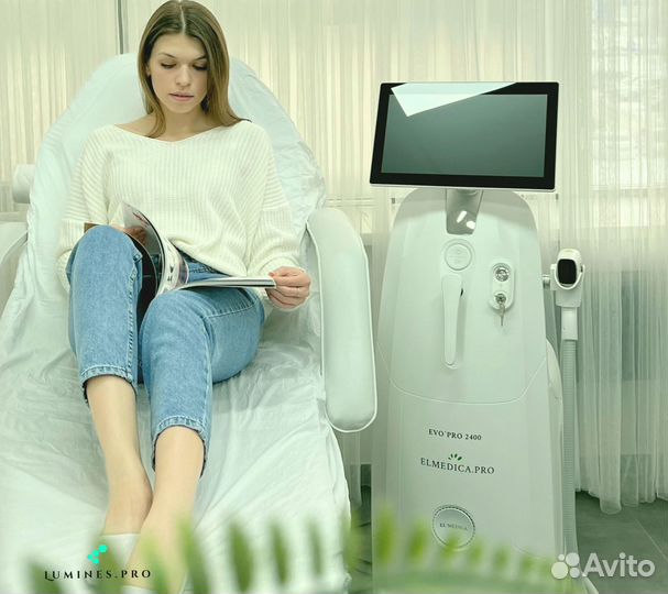 Диодный лазер для эпиляции Люминес’ Evo-Pro 2400W