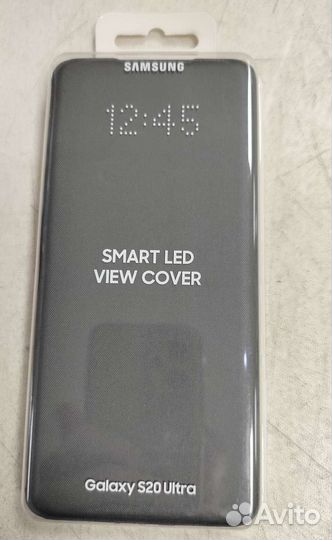 Чехол Smart LED Cover для Samsung S20+/S20 Ultra