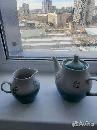 Чайник заварочный. молочник.сахарница