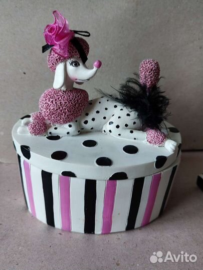 Шкатулка + подставка для украшений. Винтаж