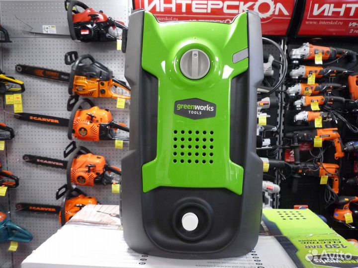 Мойка высокого давления Greenworks G4