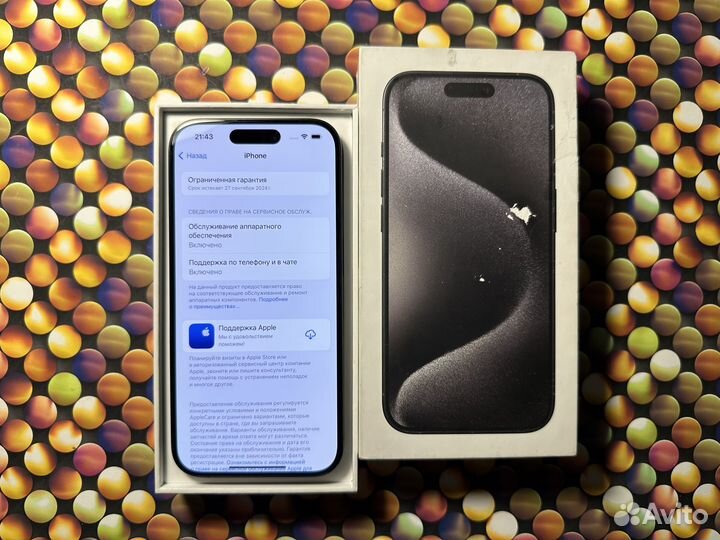 iPhone 15 Pro, 256 ГБ