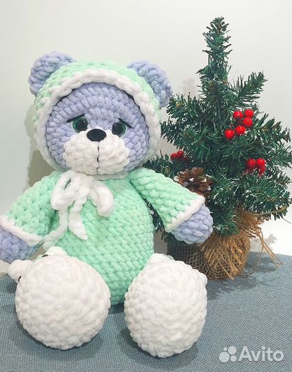 Вязаная игрушка ручной работы