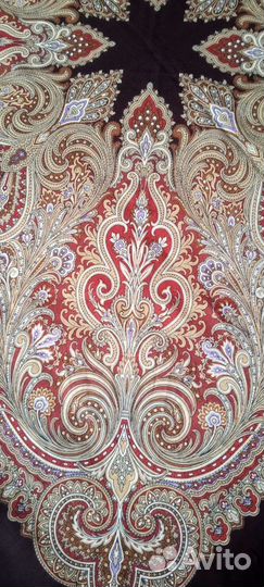 Павловопосадский шерстяной платок