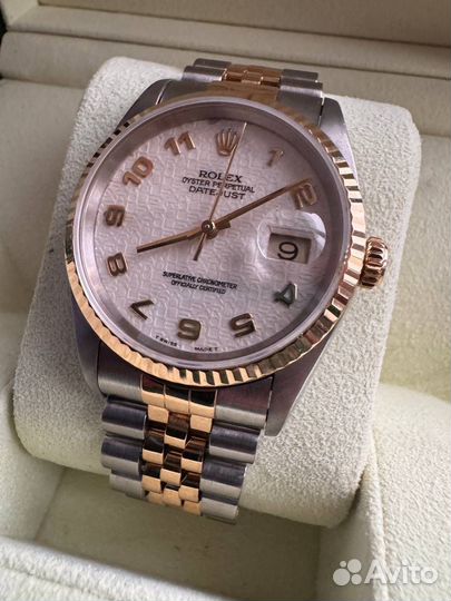 Rolex Datejust 36 сталь/золото