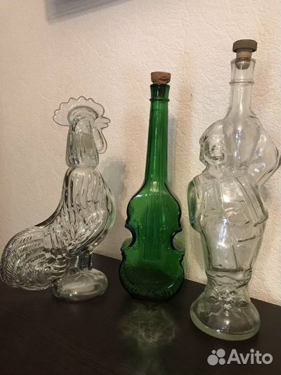 Бутылки фигурные