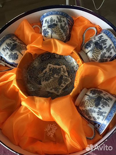 Тарелки фужеры