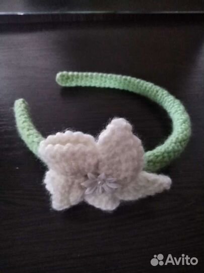 Ободок для волос ручной работы